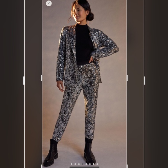 Pascaline sequined Trousers - Picture 2 of 8